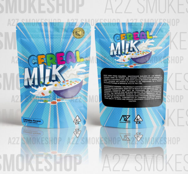 Black Unicorn Cereal Milk Holographic Mylar bag g Black Unicorn Hub  jpg