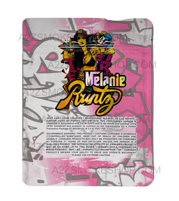 Black Unicorn Melanie Runtz Holographic Mylar bag g Black Unicorn Hub  x x f e b b ceccaea png