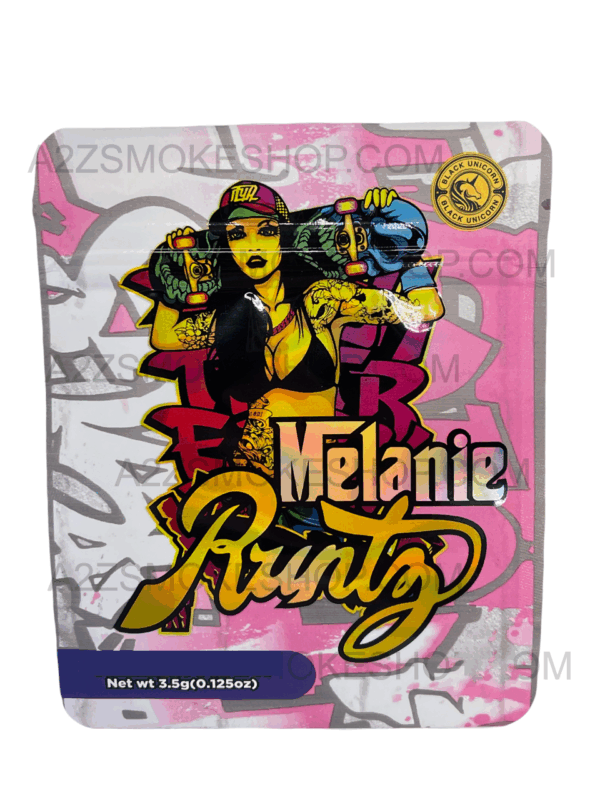 Black Unicorn Melanie Runtz Holographic Mylar bag g Black Unicorn Hub  x x a e a bdb cdde png