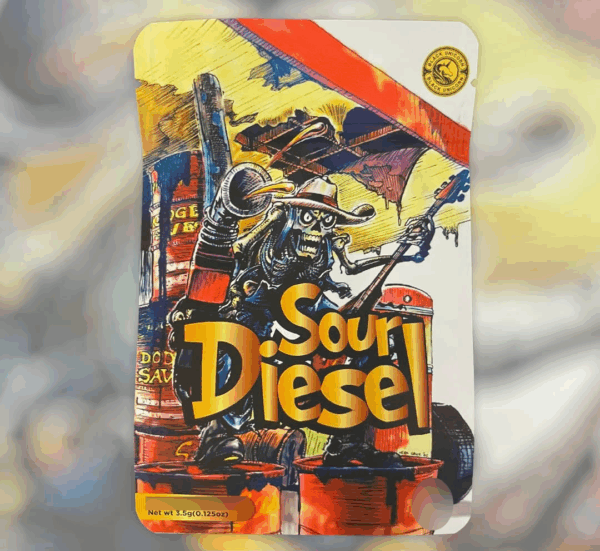 Black Unicorn Sour Diesel Mylar bag g For Flower Black Unicorn Hub  x x db e   ecafc png