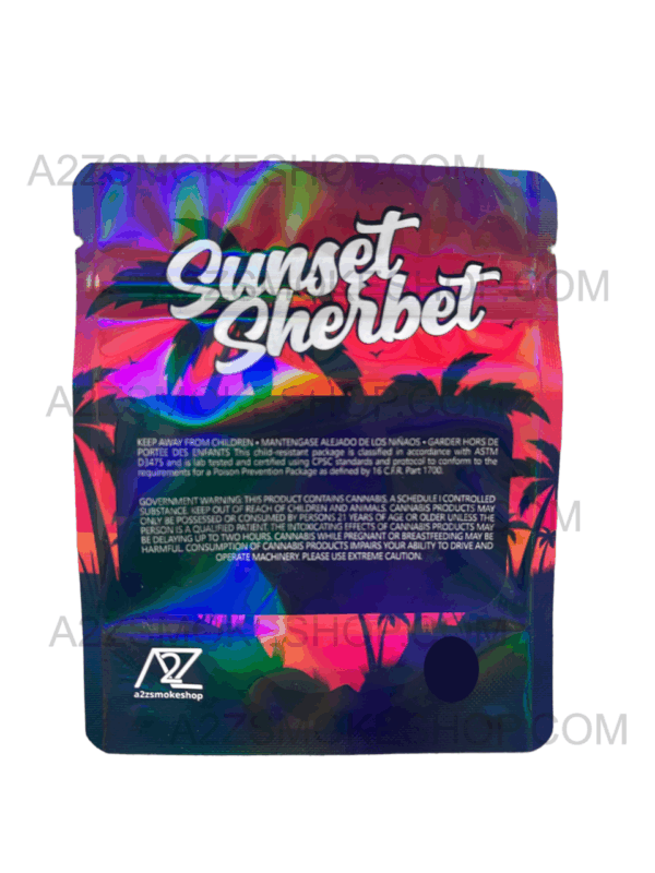 Black Unicorn Sunset Sherbert Holographic Mylar bag g Black Unicorn Hub  x x cedb a ec acc afe png