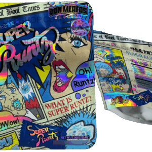 Don Merfos Super Runtz bag g Holographic Mylar bag Packaging Only Black Unicorn Hub  x x eec fd fc fa afbe png