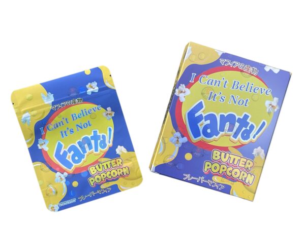 Fanta Butter Popcorn Mylar Bags with Boxes jpg