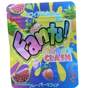 Fanta Candy Clash Mylar Bags  g Holographic jpg