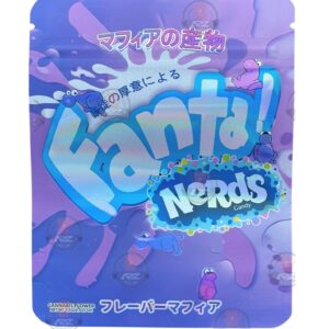Fanta Nerds Candy Mylar Bags  g Holographic jpg