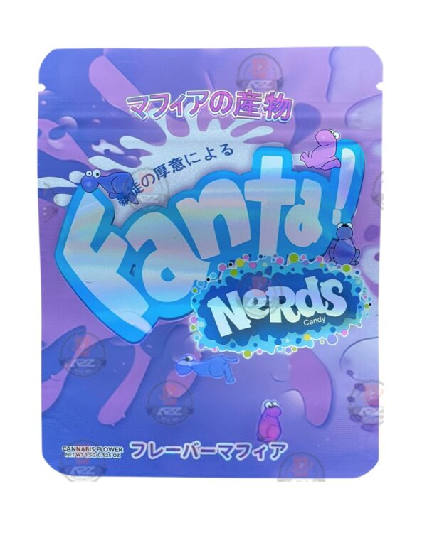 Fanta Nerds Candy Mylar Bags  g Holographic jpg