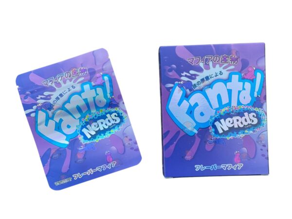Fanta Nerds Candy Mylar Bags with Boxes  g Box jpg