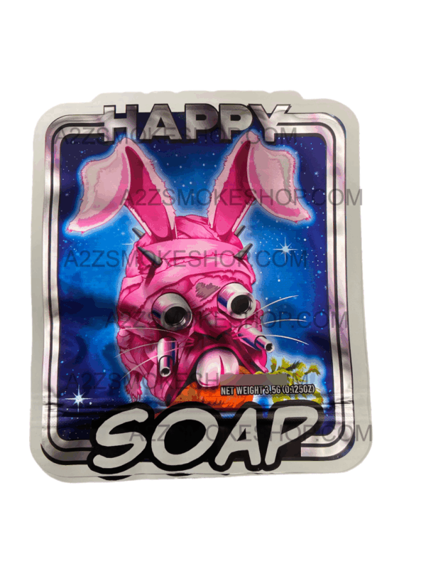 Happy Soap Cut Out Mylar Bags g Die cut Bunny Rabbit Black Unicorn Hub  x x b cb f ae beacad png
