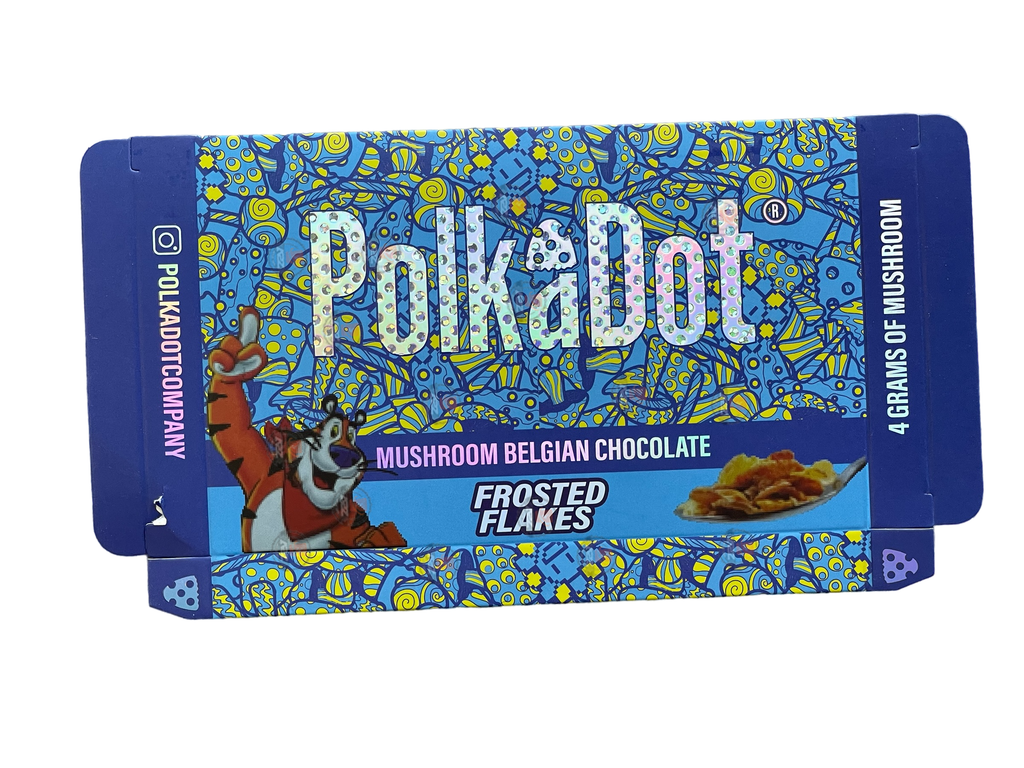 Polkadot Packaging Frosted Flakes (Master Box Included) Packaging Only