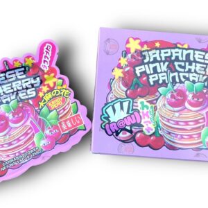 Kandy Depo Japanese Pink Cherry Pancakes Mylar Bags with Boxes jpg