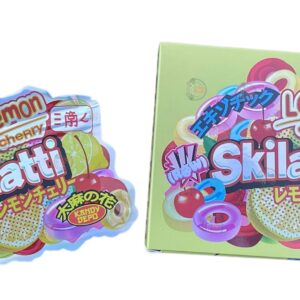 Kandy Depo Lemon Cherry Skilatti Mylar Bags with Boxes  g Box jpg