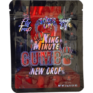 King Minute Gumbo New Drop g Mylar Bag Holographic Jokes Up Black Unicorn Hub  x x cad b f a dfcec png