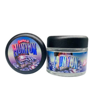 Munyum Sprinkelz  g Glass Jars with Holographic Sticker labels Child Resistant jar jpg