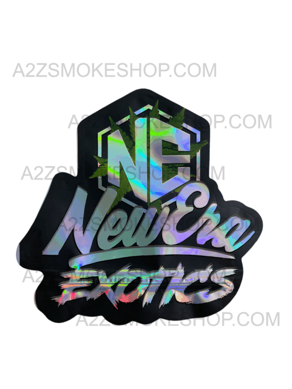 New Era Exotics cut out Holographic Mylar bag g Black Unicorn Hub  png