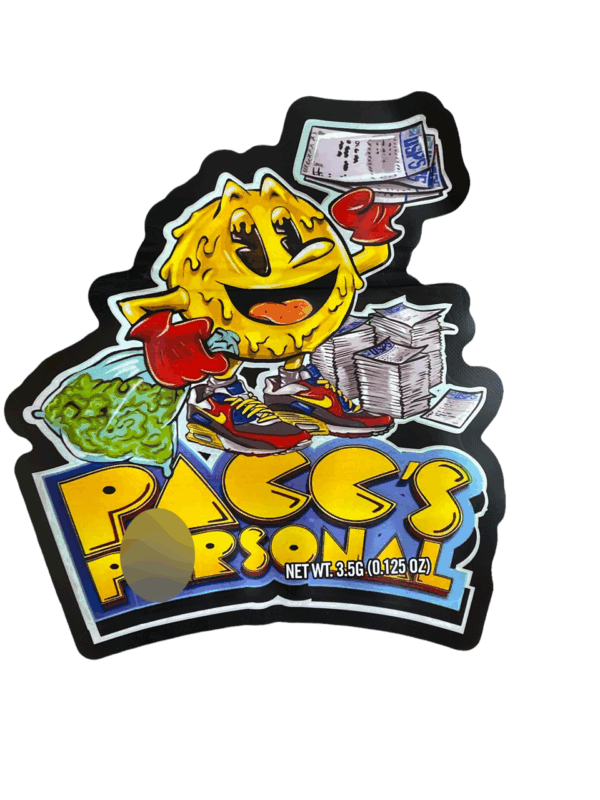 Paccs Personal Cut Out Mylar Bags g Pac man Black Unicorn Hub  x x   d aa d png