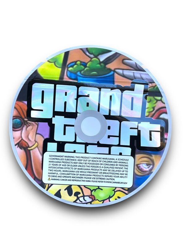 Play Station  Grand Theft Lato CD Cases with Mylar bags g Black Unicorn Hub  jpg