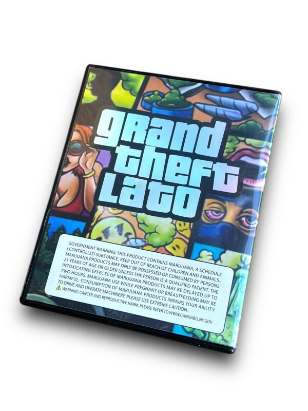 Play Station  Grand Theft Lato CD Cases with Mylar bags g Black Unicorn Hub  jpg