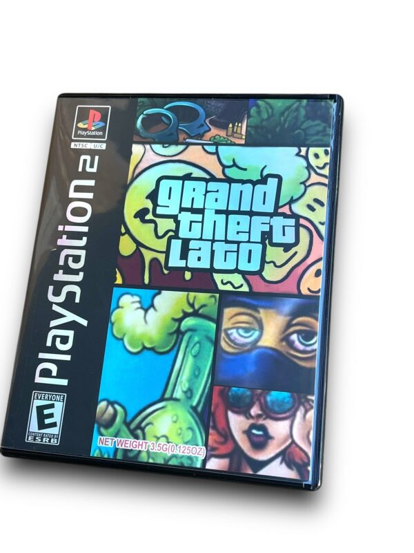 Play Station  Grand Theft Lato CD Cases with Mylar bags g Black Unicorn Hub  jpg