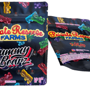 Private Reserve Farms Gummy Bears Bearz g Mylar bag Packaging Only Black Unicorn Hub  x x baad a d b deaecddcd png