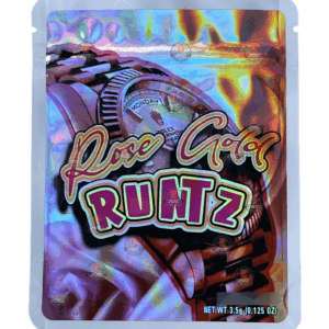 Rose Gold Runtz g Mylar Bag Holographic Black Unicorn Hub  x x cd  e da debce png