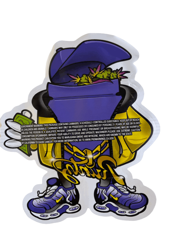 Runtz cut out Mylar bag g Packaging Only Black Unicorn Hub  png