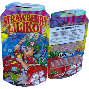 Strawberry Lilikoi Mylar Bag G Holographic Cut Out Black Unicorn Hub  x x bbb bb  bd da png