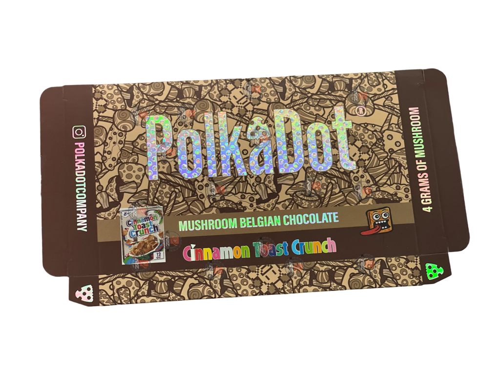 Polkadot Packaging Cinnamon Toast Crunch (Master Box Included) Packaging Only