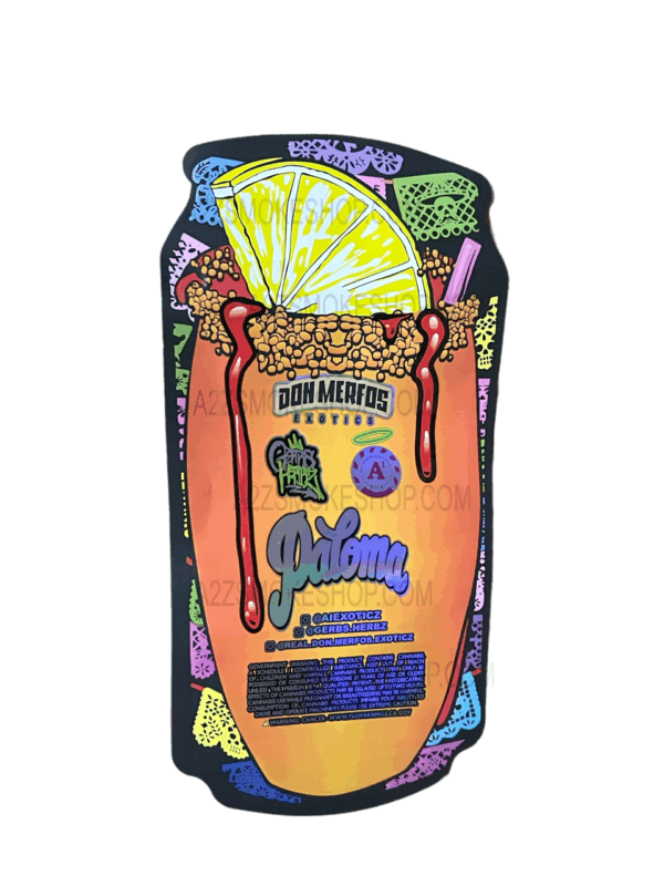 Vol  Paloma Don Merfos Cut out bag g Mylar bag Packaging Only Black Unicorn Hub  png