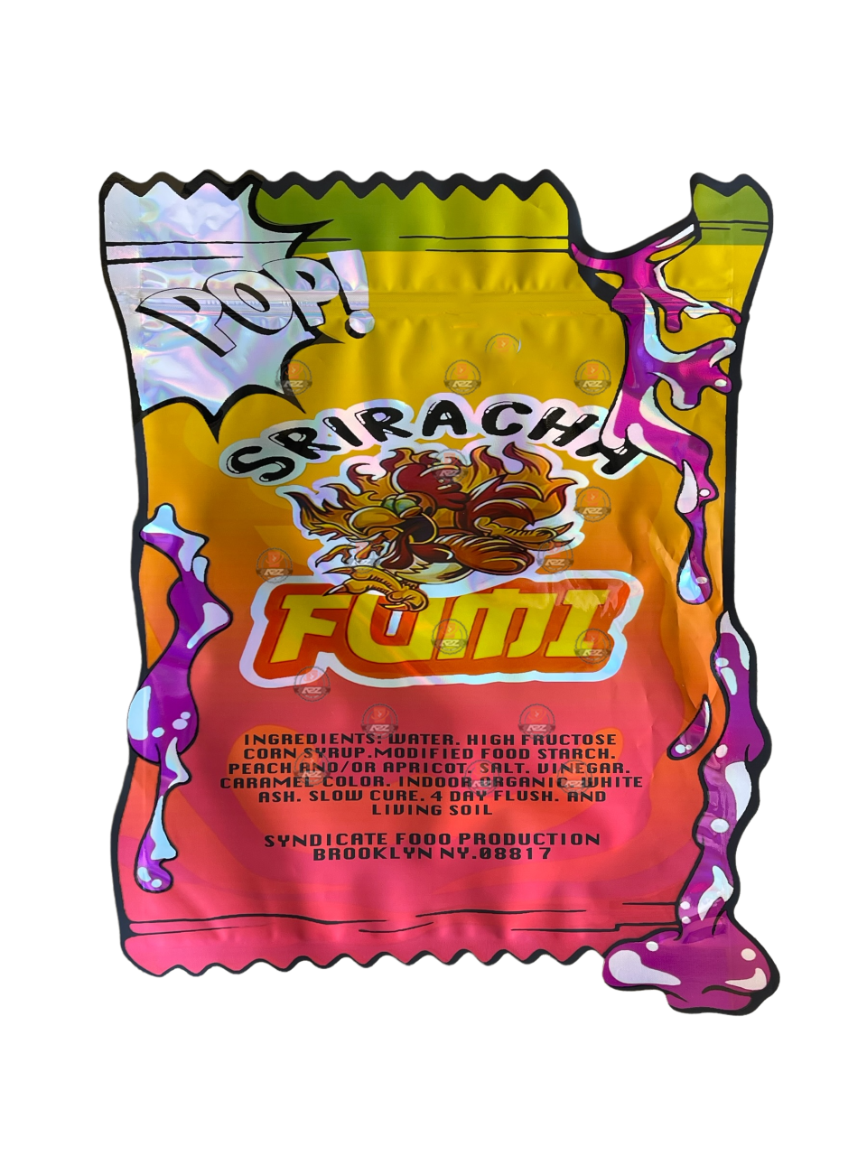 Fumi Sriracha Pound Bag (Large) 1LBS – 16OZ (454g) Holographic