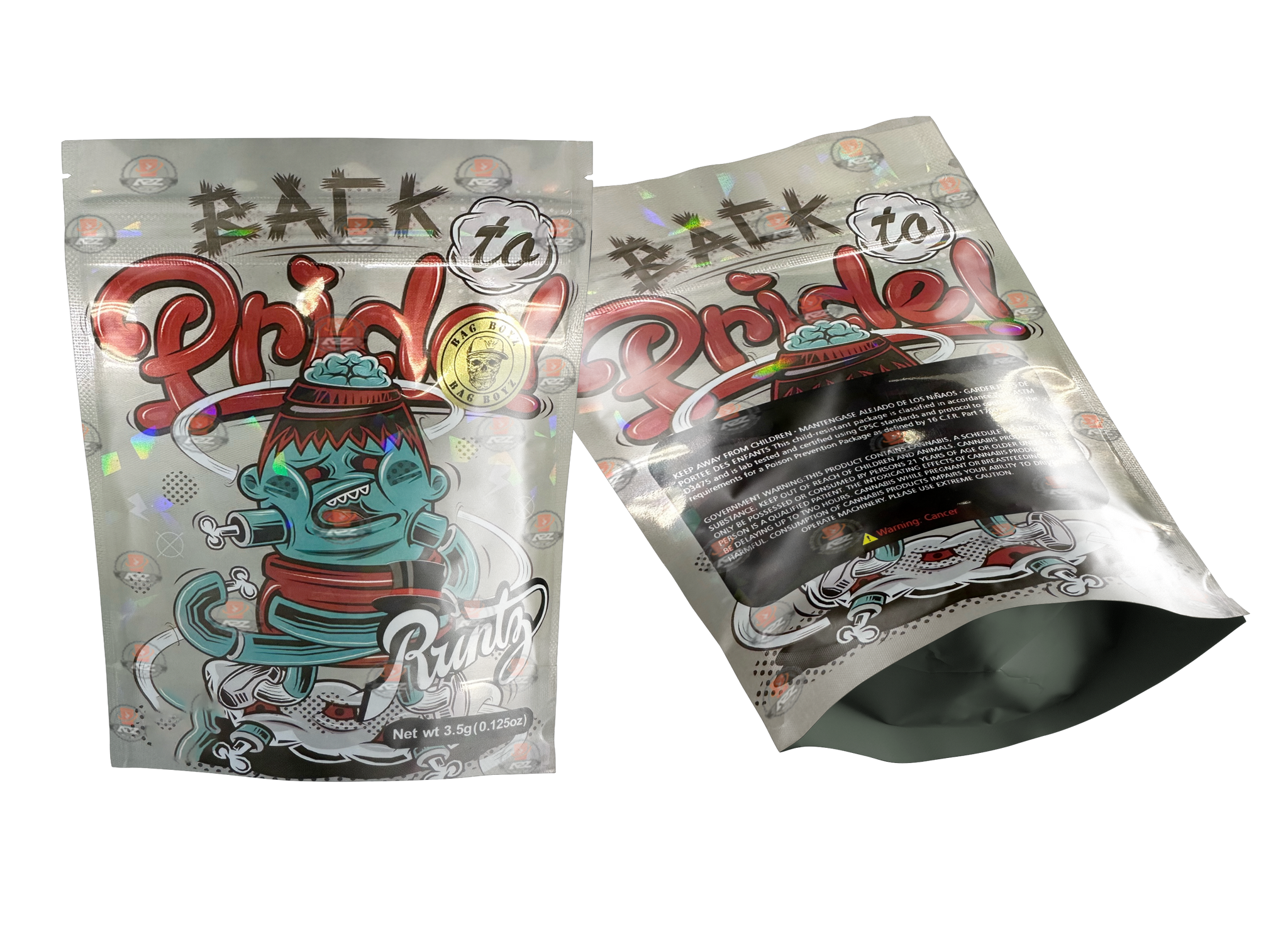 RUNTZ  Back to Pride MYLAR BAG 3.5 GRAMS