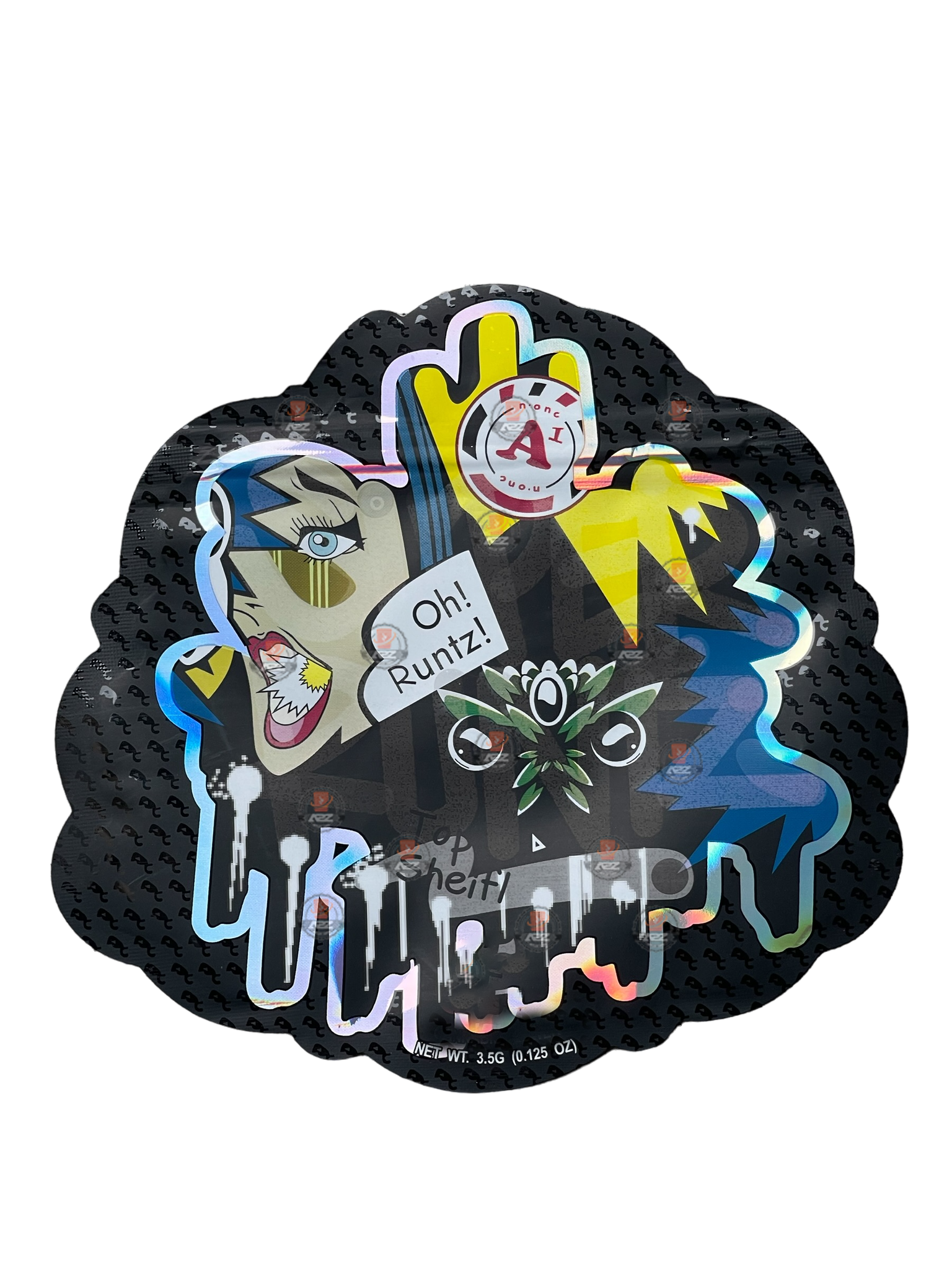 Don Merfos Super Runtz bag 3.5g Holographic Mylar bag