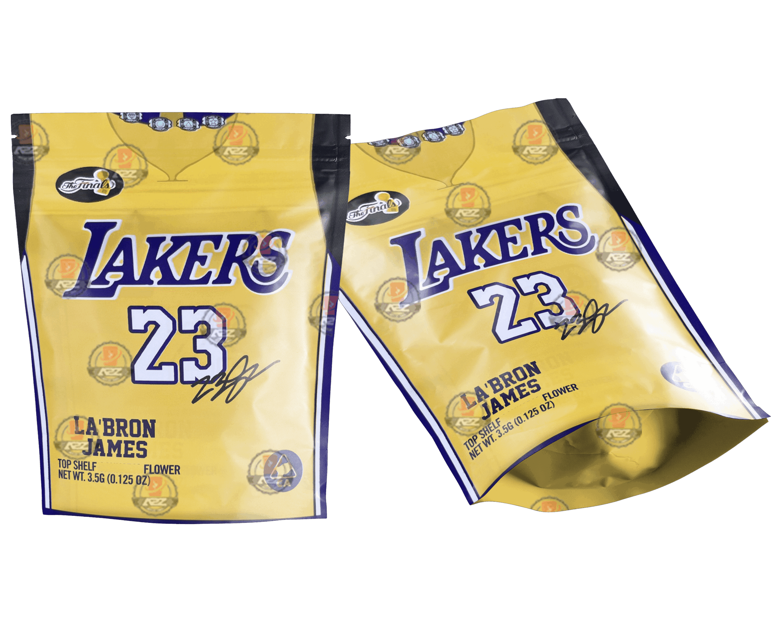 Lakers  Lebron James Maylor zip lock bag 3.5G