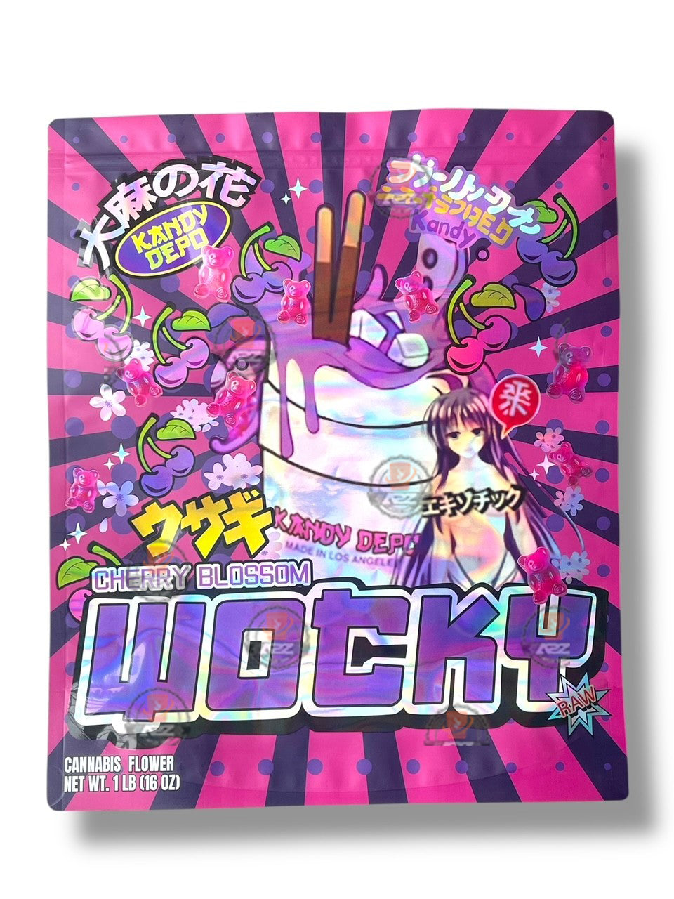 Kandy Depo Wocky Mylar Bag (Large) 1 LBS – 16OZ (454g)