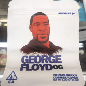 Gram Mylar Bags Premium Heat Seal Smell Proof Child Proof Resealable Zipper Storage Bags George Floyd mylar bag White Black Unicorn Hub jpg