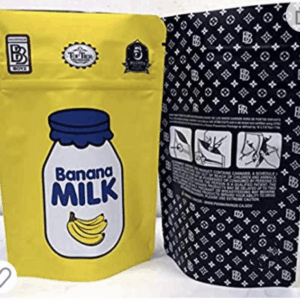 Backpack Boyz Banana Milk Mylar zip lock bag G WITH TAMPER STICKER Black Unicorn Hub x x cfeb c e aec png