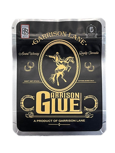 Backpack Boyz Garrison Lane Glue Mylar zip lock bag 3.5G