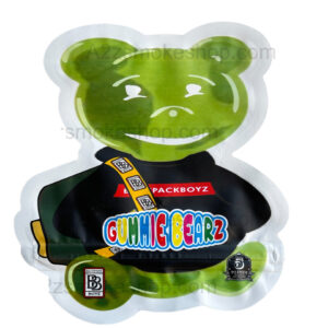 Backpack Boyz Gummie Bearz Cut out bag g Packaging Only Black Unicorn Hub jpg