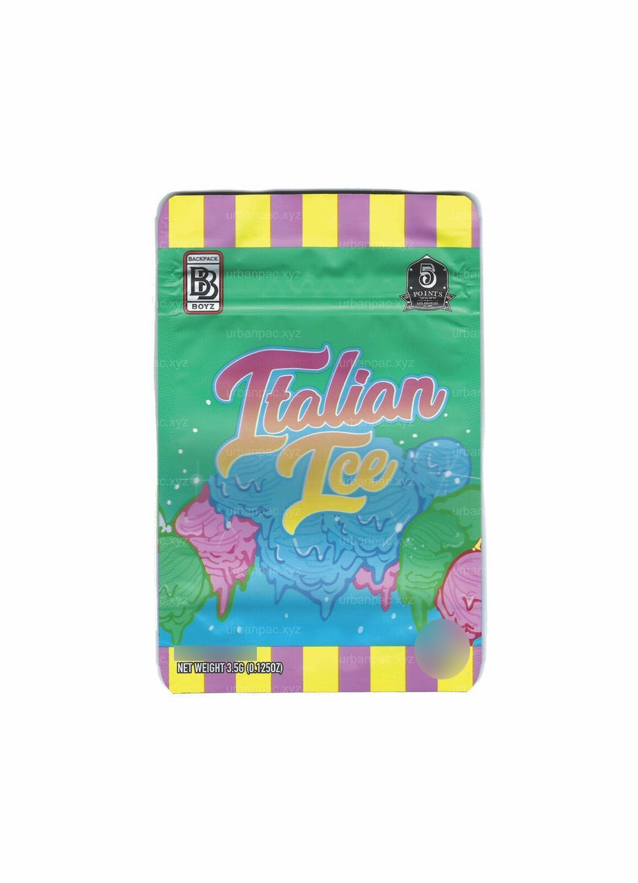 Backpack Boyz Italian Ice Mylar Bags g SMELL PROOF RESEALABLE ITALIAN ICE BAGS W TAMPER STICKER Black Unicorn Hub x x de eb c bfd eabffda png