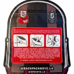 Backpack Boyz Scotti Pippen cut out Mylar zip lock bag G Black Unicorn Hub png