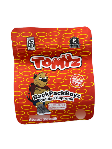 Backpack Boyz Tomyz Mylar Bags 3.5g