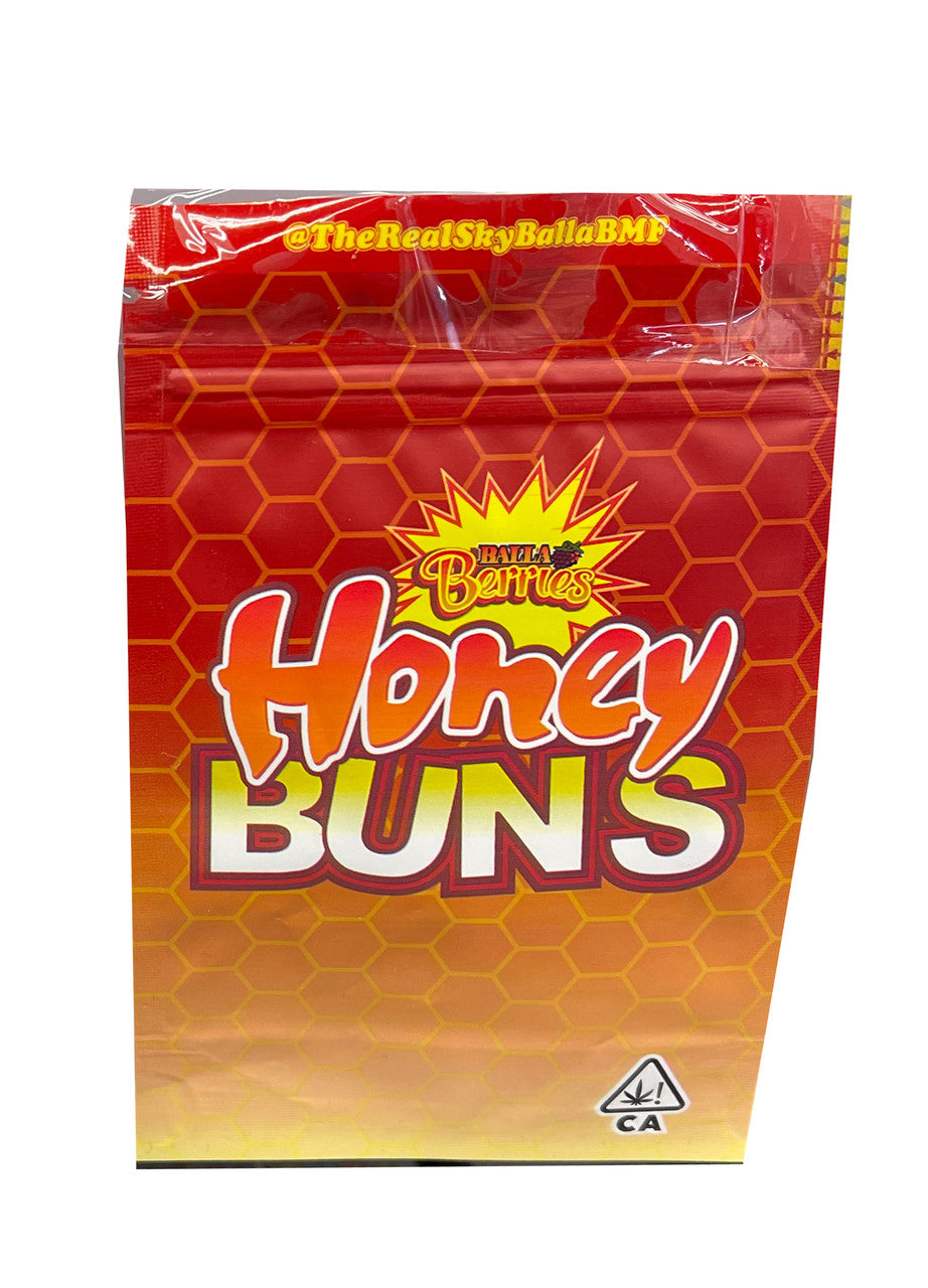 Balla Berries Honey Buns Mylar zip lock bag 3.5G