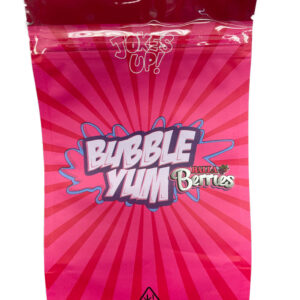 Balla Berries Jokes Up Bubble Yum Mylar zip lock bag G Black Unicorn Hub jpg