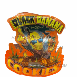 Black Banana Cookies Cut Out Mylar Bags g Die cut Black Unicorn Hub x x feb adf f c deead png
