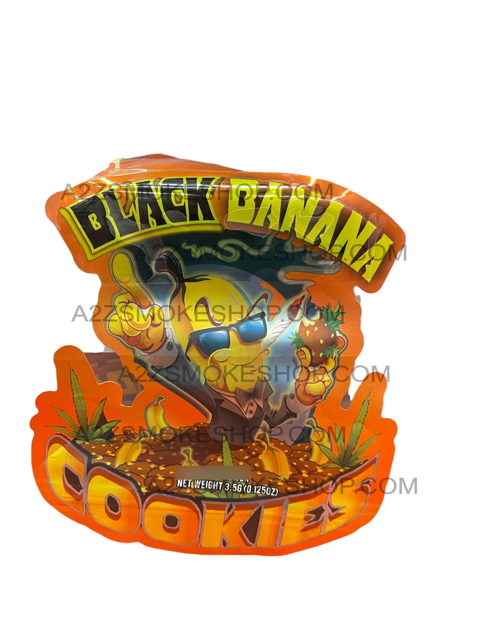 Black Banana Cookies Cut Out Mylar Bags g Die cut Black Unicorn Hub x x feb adf f c deead png