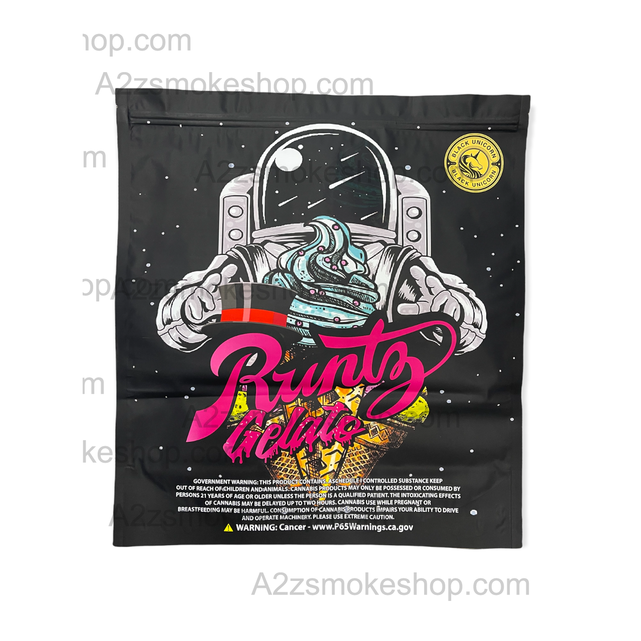Black Unicorn – Pound Bag (Large)-Runtz Gelato Mylar bag  1LBS – 16OZ (454g)