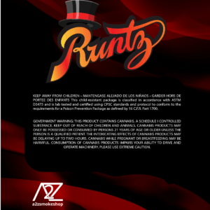 Black Unicorn Runtz Mylar bag with Window G Black Unicorn Hub x x fe eb fc cd fecfc png