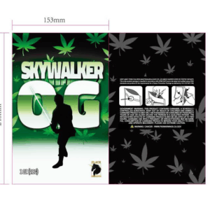 Black Unicorn Skywalker OG Green Mylar bag g Flower Black Unicorn Hub x x ffc ea d ff png