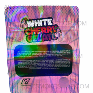 Black Unicorn White Cherry Gelato Holographic Mylar bag g Black Unicorn Hub x x fdde b bfd fcff png
