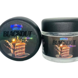 Brooklyn Blackout Cake g Glass Jars with Sticker labels Child Resistant jar jpg