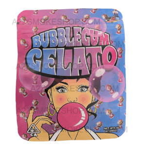 Bubblegum Gelato Mylar bag g Packaging Only Black Unicorn Hub png